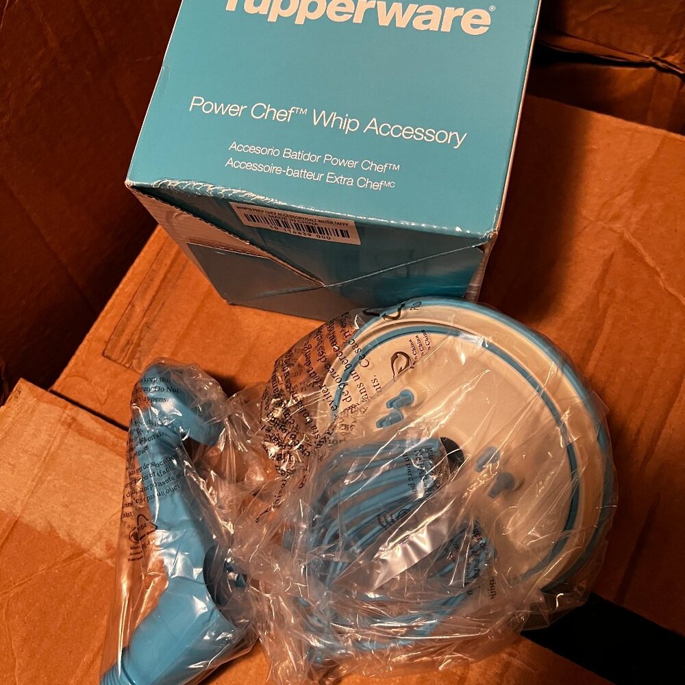 Tupperware Power Chef Whip Accessory New - Picture 3 of 5